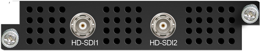 M-ENC-2SDI rear panel