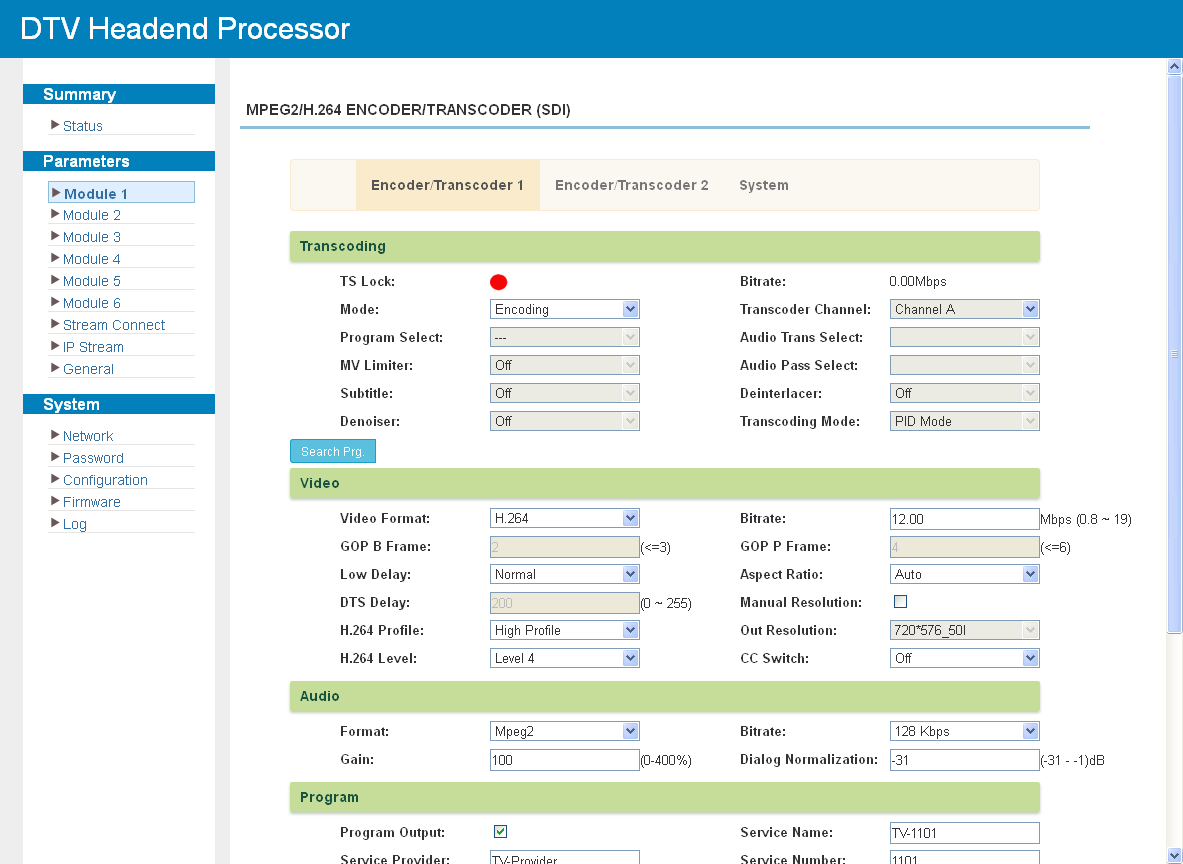 M-ENC-2SDI — encoder and transcoder